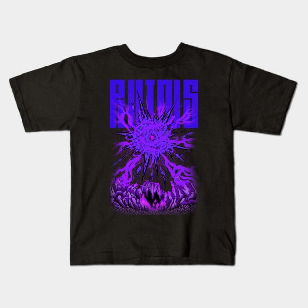RUINS Kids T-Shirt by dxdzu illustration